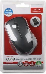 Speedlink pelė Kappa Wireless, juoda (SL-630011-BK)