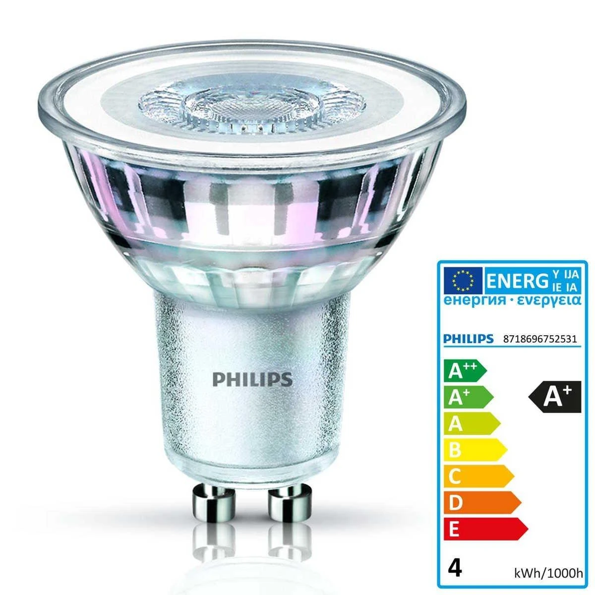 Philips CorePro LEDspot LED lemputė 3,5 W GU10 A+