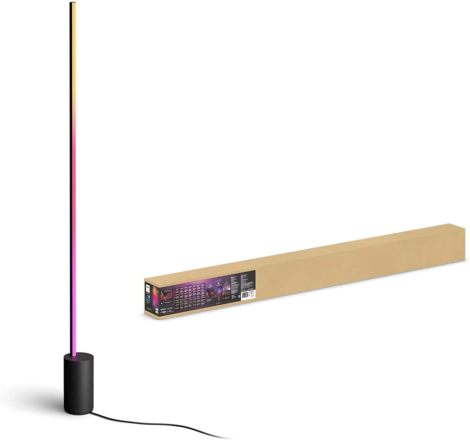 „Philips Hue“ | „Hue Gradient Signe“ toršeras | Juodas | Toršeras