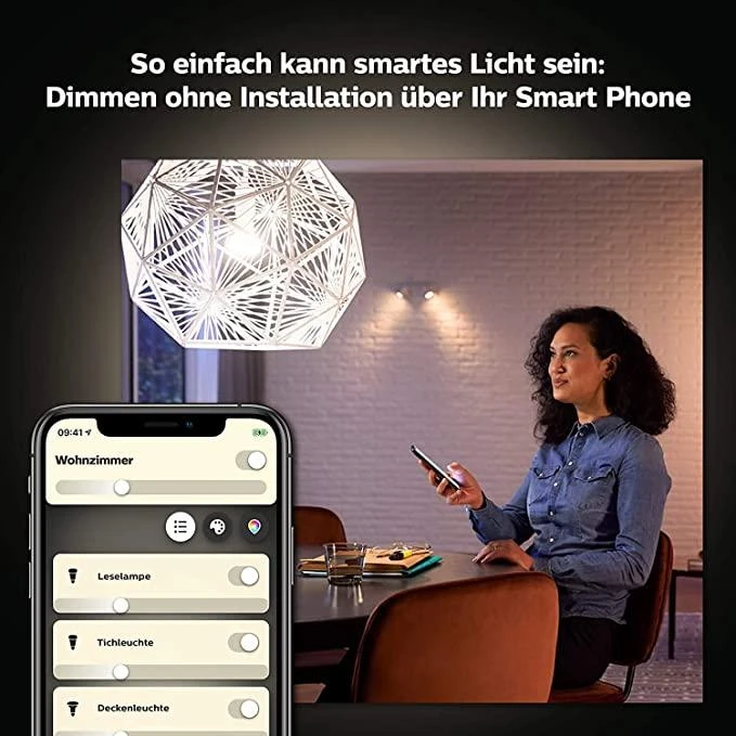 „Philips Hue Baltas“ žvakė E14 5,5 W 2700 K „Zigbee“ su „Bluetooth“