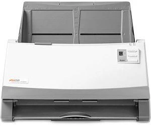 Skeneris „Plustek SmartOffice PS406U Plus“ 600 x 600 DPI ADF skaitytuvas Pilka, Balta A4