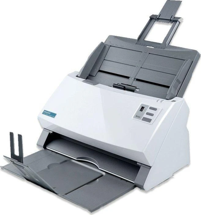 Skeneris „Plustek SmartOffice PS456U Plus“ 600 x 600 DPI ADF skaitytuvas Pilka, Balta A4
