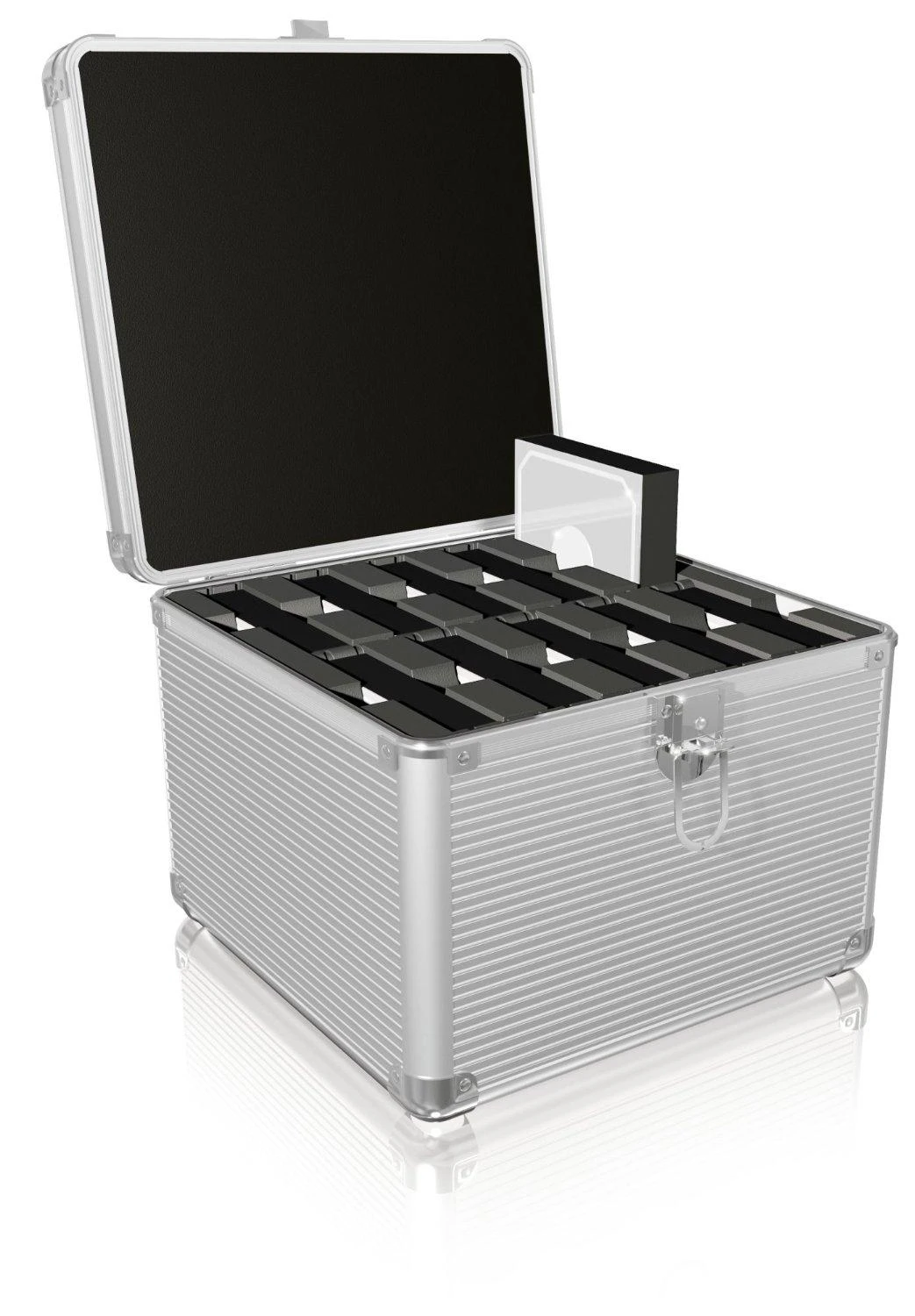 ICYBOX IB-AC628 Icy Box Aliuminio lagaminas 2,5 ir 3,5 HDD, Sidabrinis