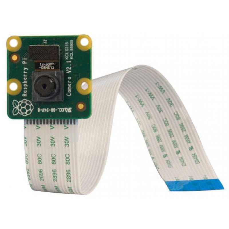 Raspberry Pi V2 modulis su FPC jungiamuoju laidu