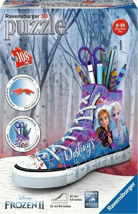 Ravensburger 3D Dėlionė-pieštukinė 108 vnt. - Frozen 2 aprašymas - Prekės nuotrauka