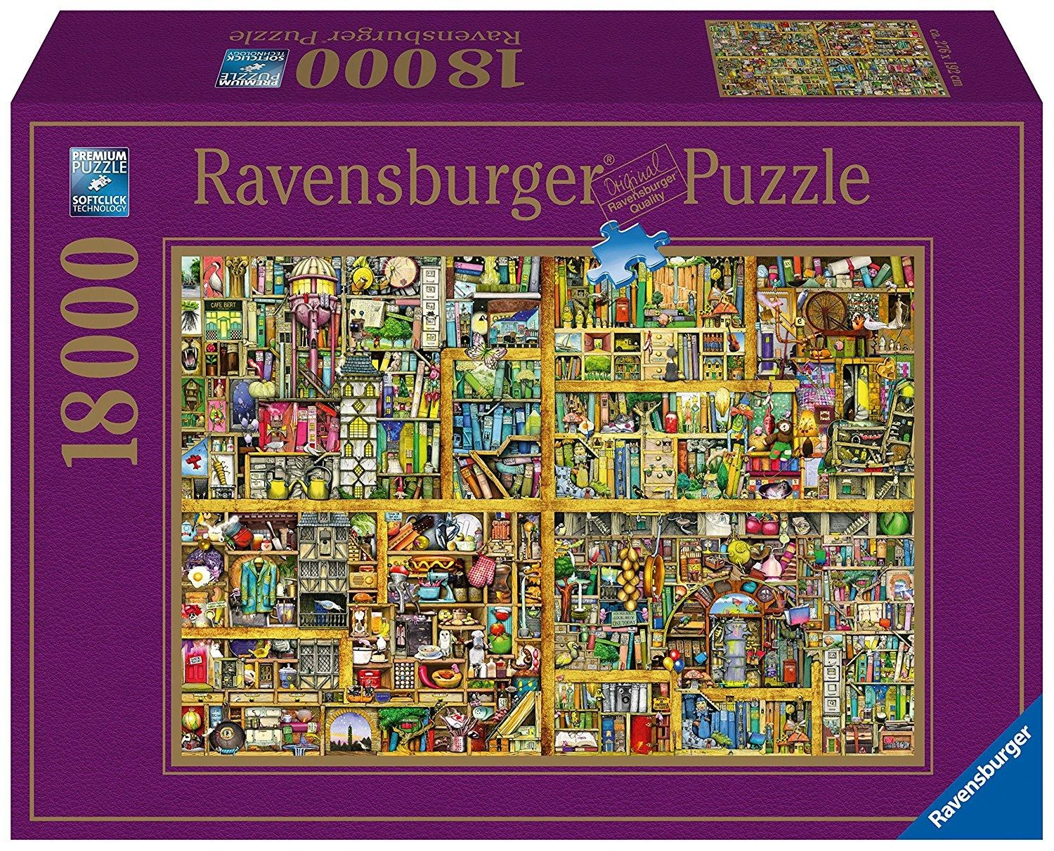 Ravensburger Dėlionė 18000 vnt. - Magiška biblioteka