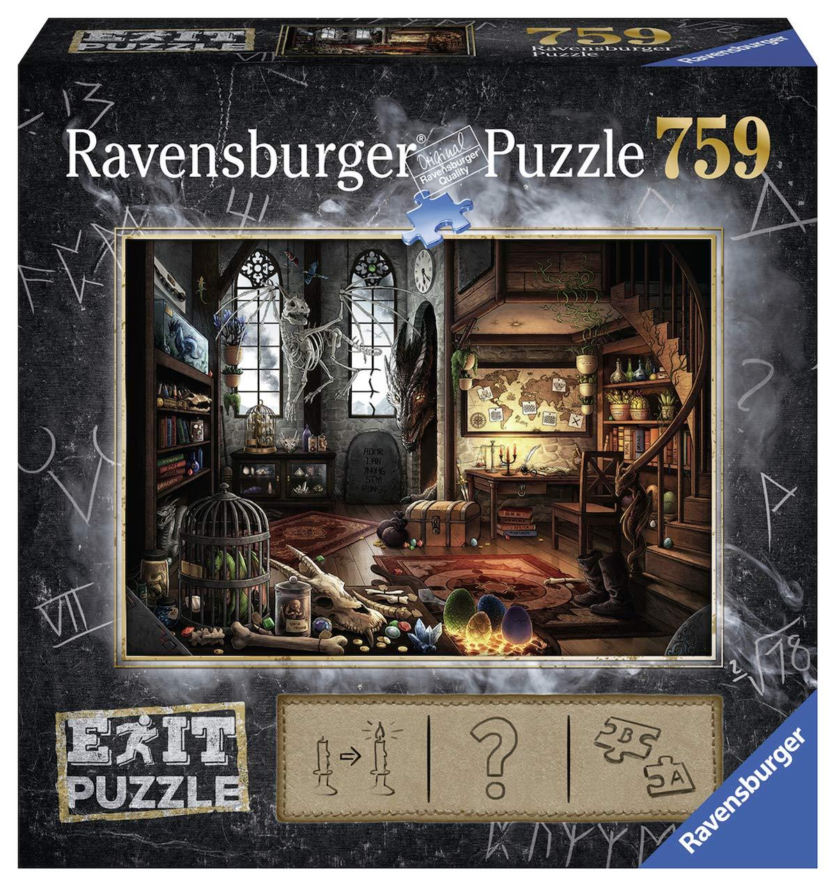 Ravensburger EXIT Dėlionė 759 vnt. - Paslaptingas kambarys aprašymas - Prekės nuotrauka