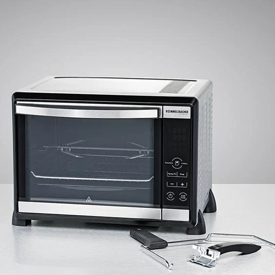 Elektrinė krosnelė Mini piekarnik Rommelsbacher baking and barbecue BGE 1580 / E, mini-orkaitė (stainless steel)