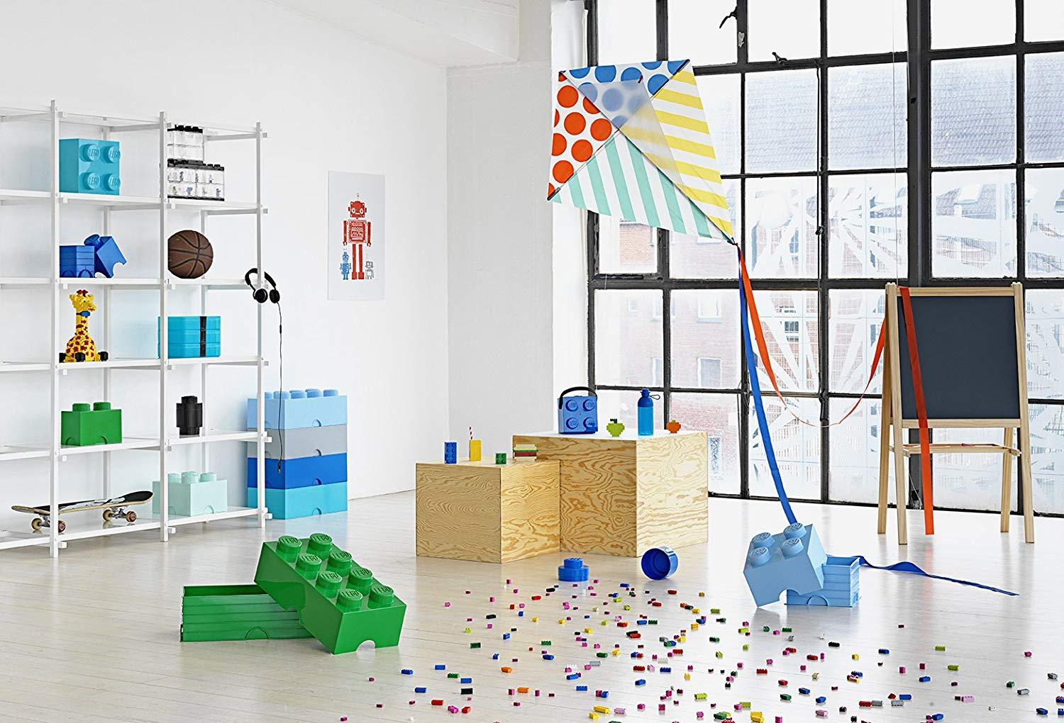 LEGO Storage Brick 1 Round mėlyna