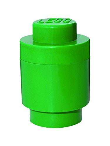LEGO Storage Brick 1 Round žalia