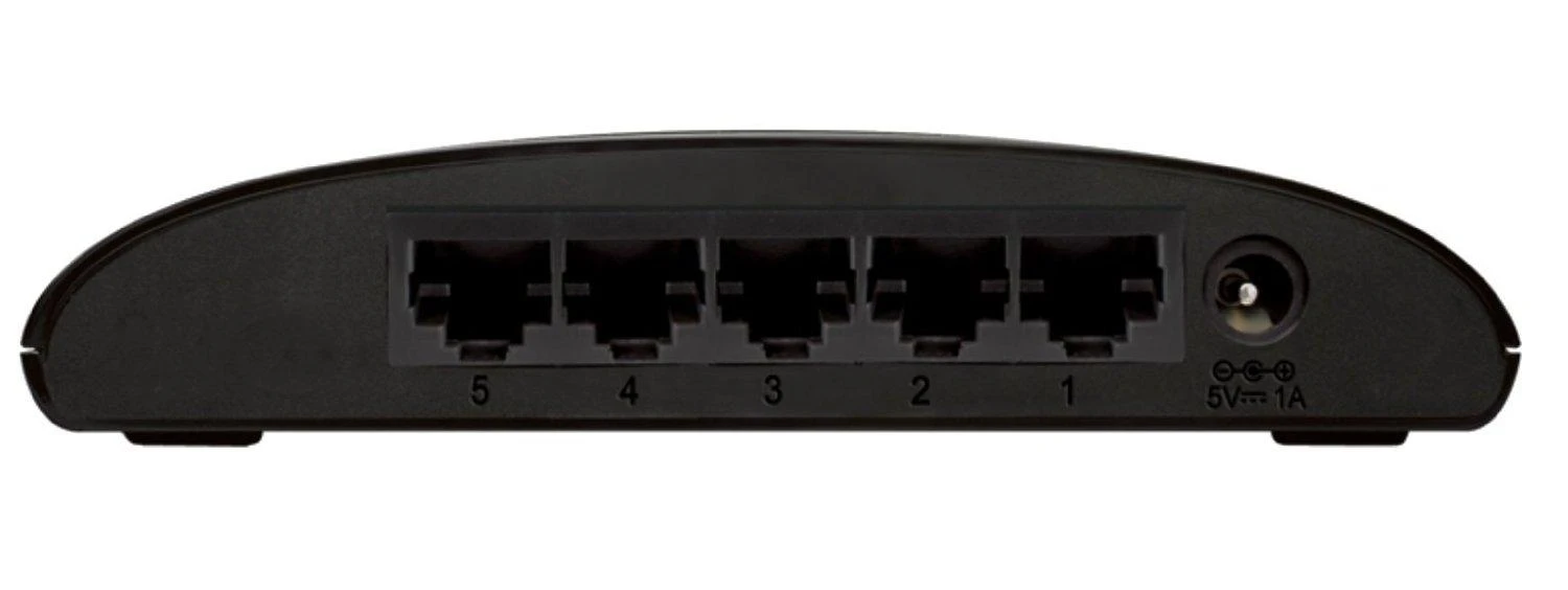 D-Link DLINK 5xRJ45 10/100 nevaldomas 5 prievadų jungiklis 100 MBit