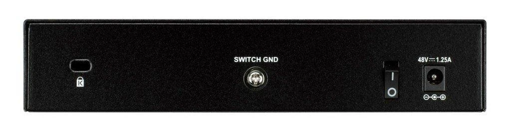 Šakotuvas Komutatorius D-Link 8x10 / 100 / 1000Mbps RJ45, 4xPoE, 52W, / DGS-1008P