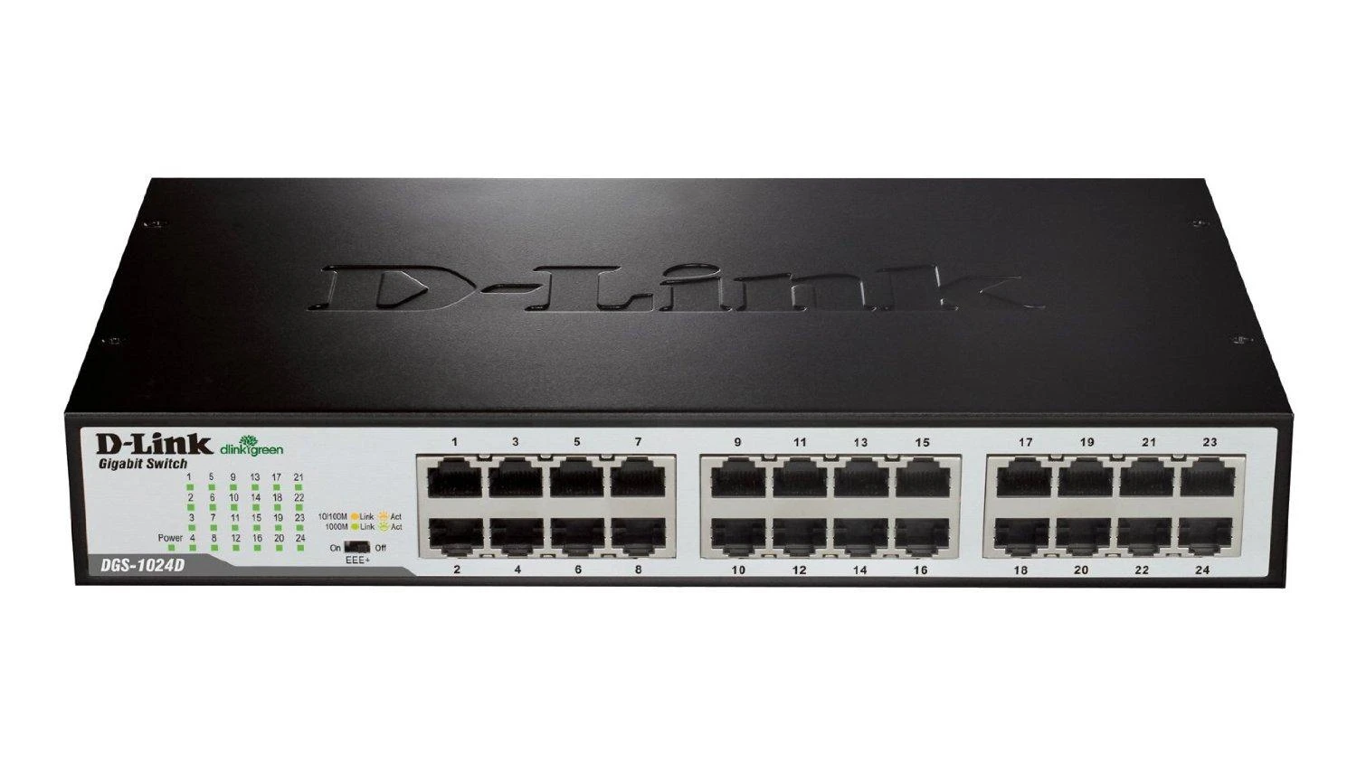 Šakotuvas D-Link DGS-1024D Ne-valdomas