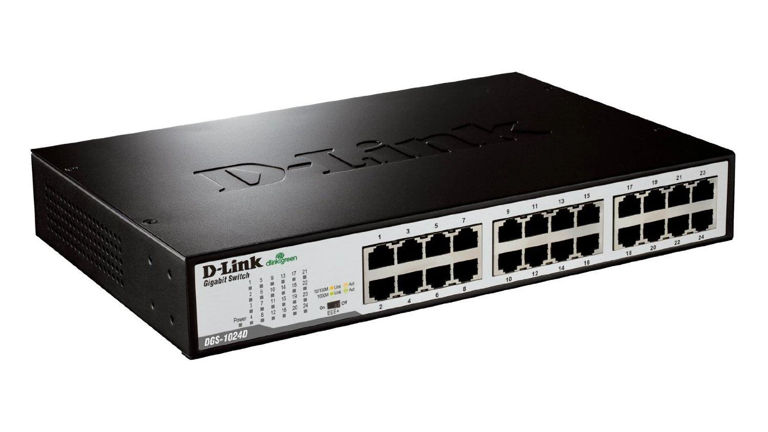 Šakotuvas D-Link DGS-1024D Ne-valdomas
