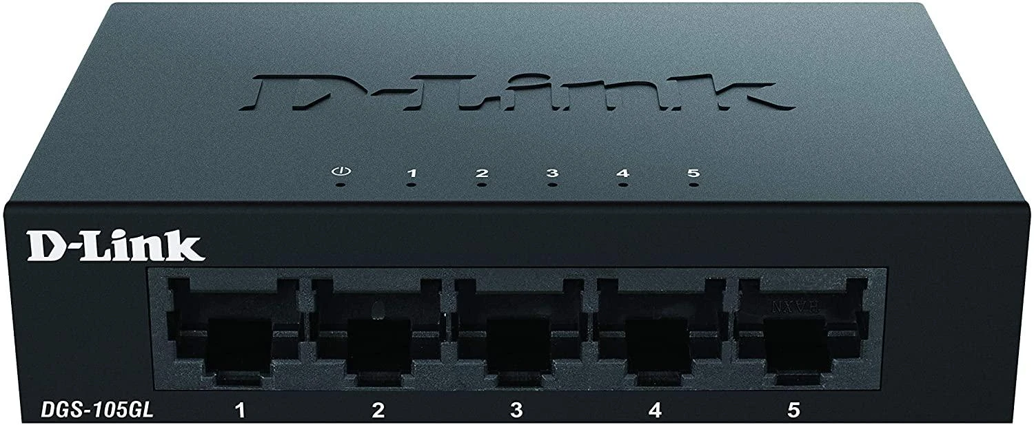 Šakotuvas D-Link DGS-105GL 5-Port Unmanaged Gigabit Switch