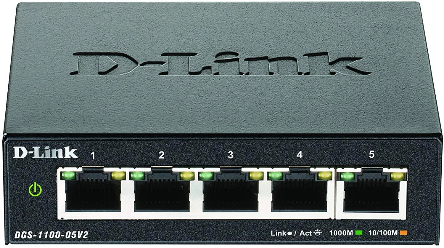 Šakotuvas D-LINK Easy Smart Managed Switch 5 prievadų Gigabit