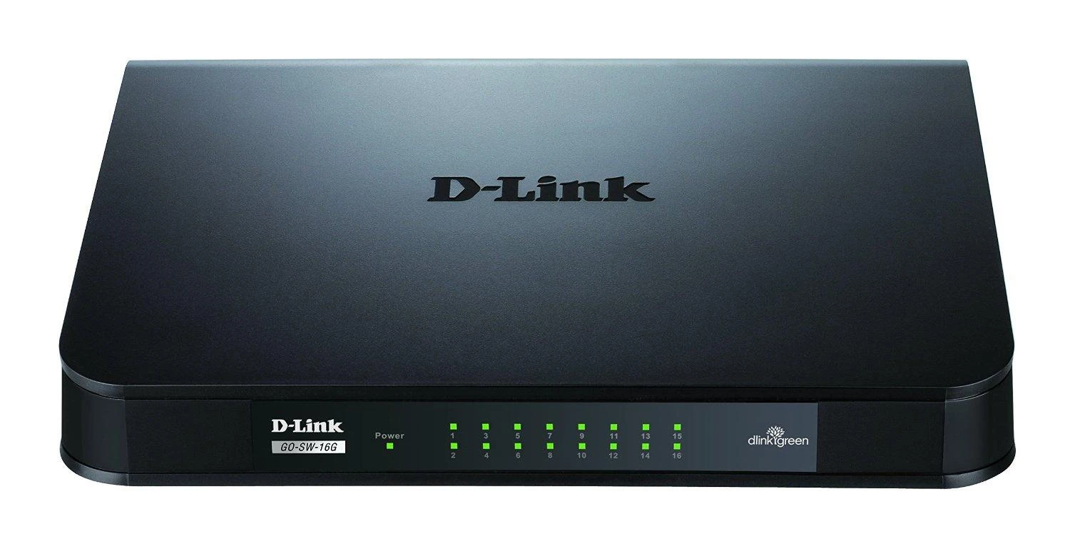 Šakotuvas D-Link GO-SW-16G/E