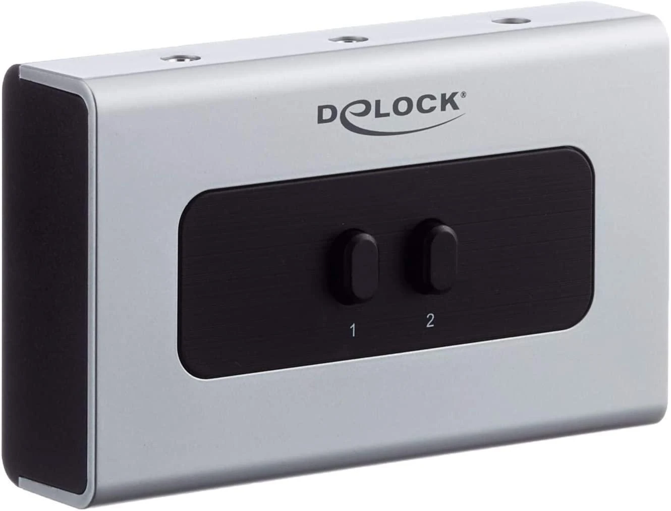 Delock Switch 2 prievadų 3,5 mm rankinis dvikryptis lizdas