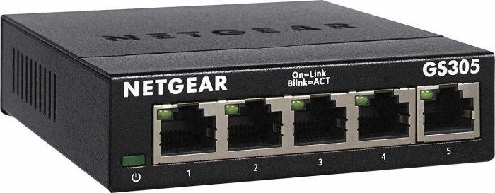 Šakotuvas Netatmo Netgear jungiklis GS305-300PES nevaldomas, stalinis kompiuteris, 1 Gbps (RJ-45) prievadų kiekis 5, maitinimo tipas vienas
