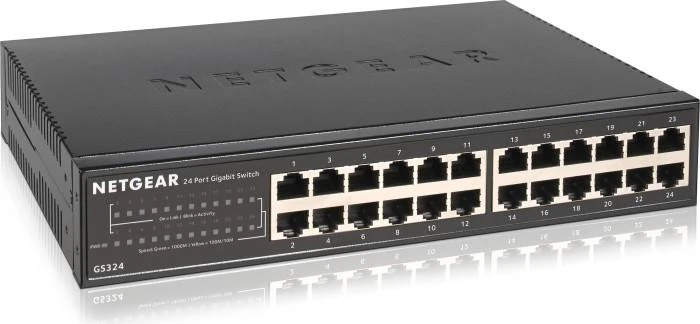 Šakotuvas NETGEAR 24PT GE nevaldomas jungiklis