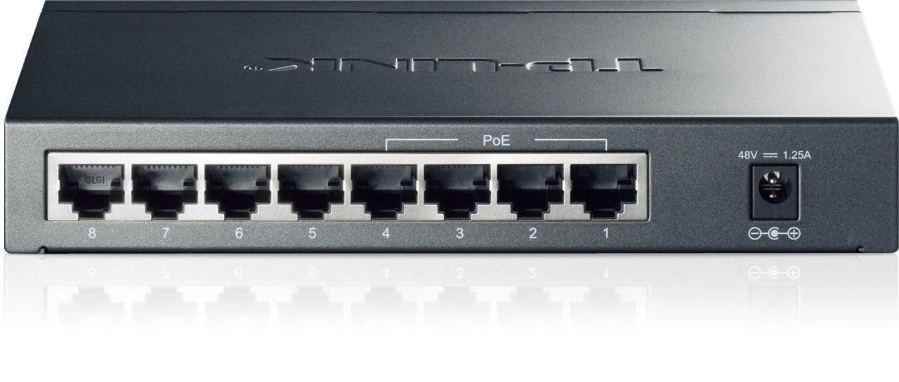 Šakotuvas Komutatorius TP-Link / TL-SG1008P