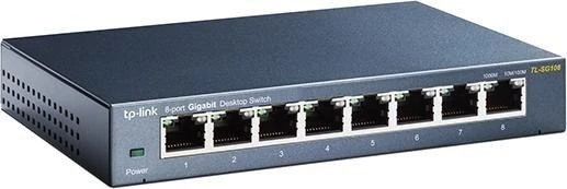 Šakotuvas TP-LINK TP-LINK komutatorius TL-SG108 TLSG108 (TL-SG108)