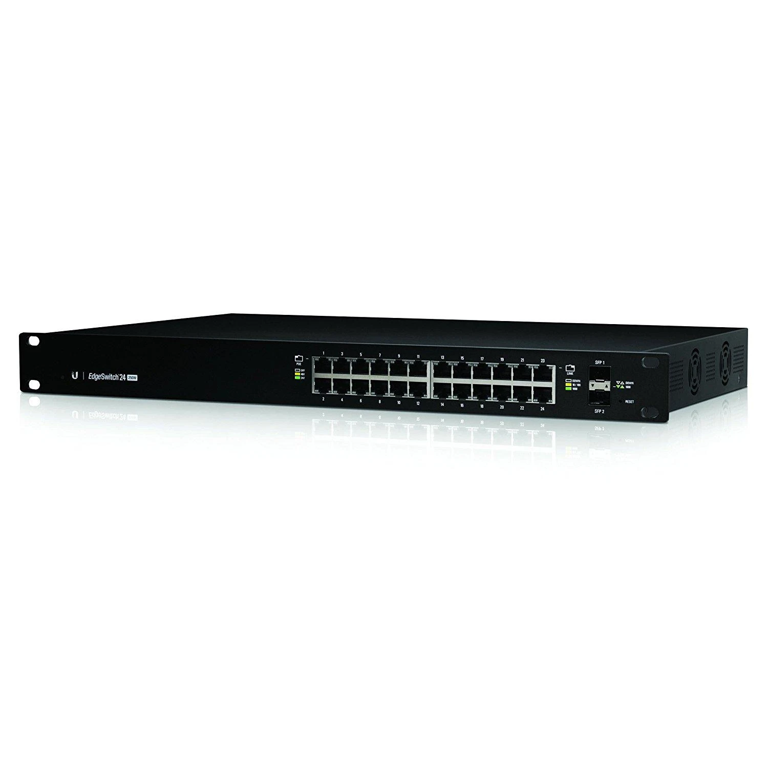 Šakotuvas Ubiquiti | Jungiklis | ES-24-250W | Tvarkomas žiniatinklis | Montuojamas ant stovo | Gigabit Ethernet (vario) jungtys kiekis 24 | SFP jungtys kiekis 2 | 12 mėn.