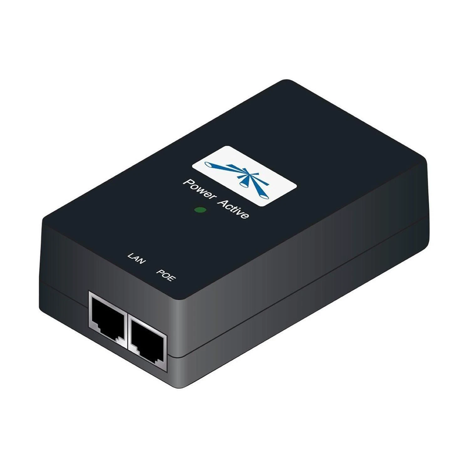 Ubiquiti PoE adapteris su jungtimis