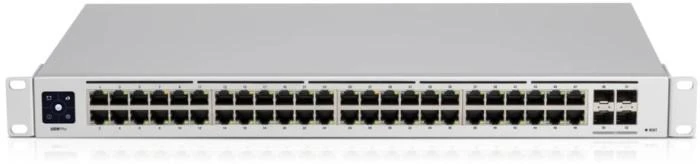Šakotuvas UBIQUITI 48 prievadų Gigabit UniFi L3 jungiklis + 4x 10GbE SFP+ jungtys