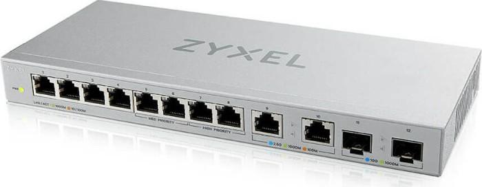 Šakotuvas Zyxel XGS1010-12,8-PORT GIGABIT UNMANAGED SWITCH WITH 8-PORT 1G + 2-PORT 2.5G + 2-PORT SFP+