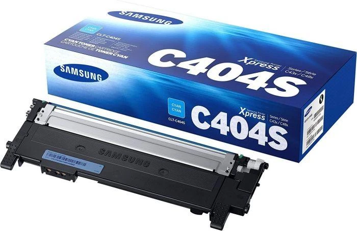 Hewlett Packard (HP) Toneriai HP Samsung CLT-C404S Cyan | 1 000 psl | SL-C430/C430W/C480/C480W