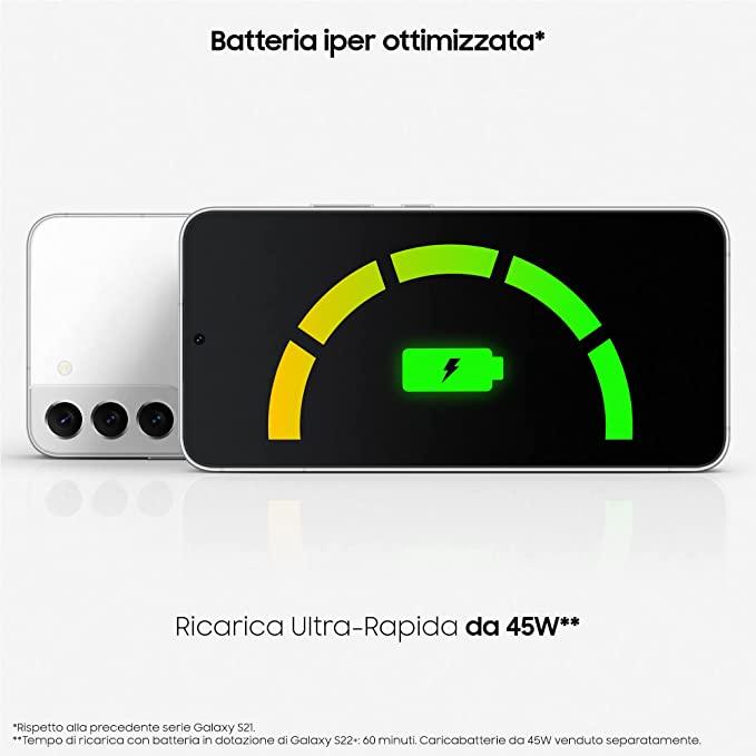 Samsung Galaxy S22+ 256GB, Juodas (Juodas)