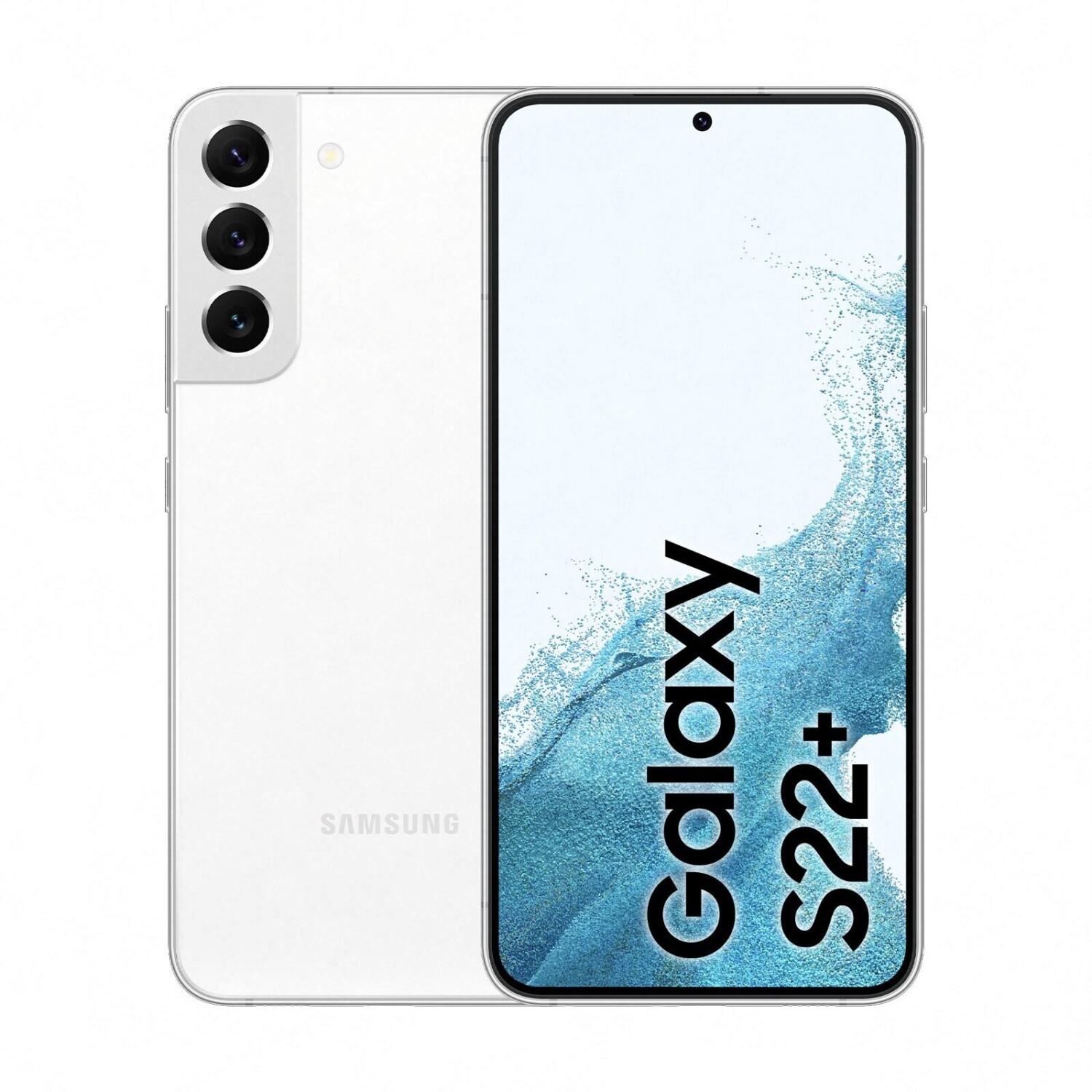Samsung Galaxy S22+ 256GB, Baltas (Baltas)