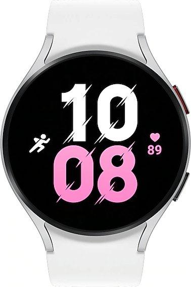 Išmanusis laikrodis Samsung Galaxy Watch 5 BT (44 mm), Sidabrinis (Sidabrinis ZS)