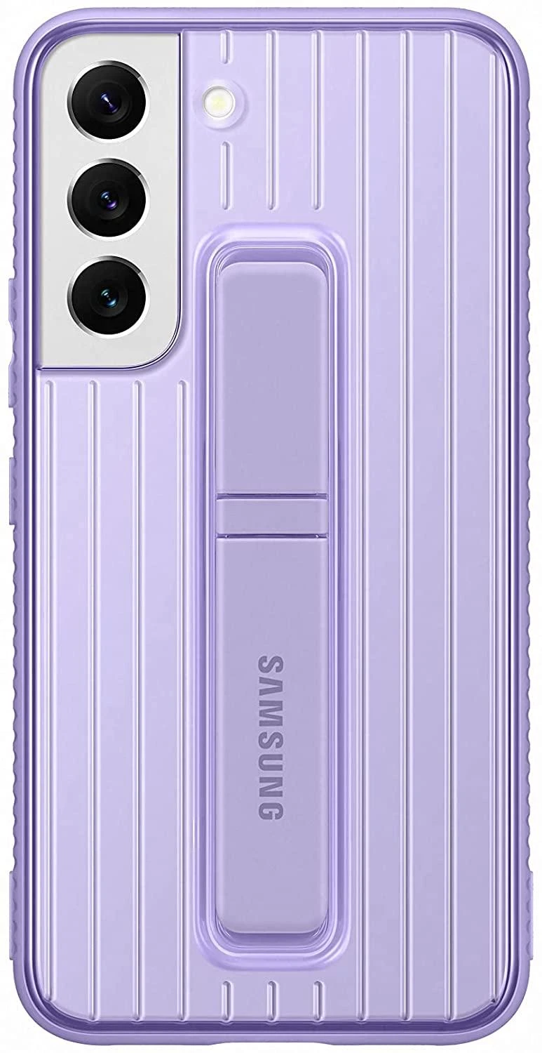 Dėklas RS901CVE apsauginis stovimas dangtelis, skirtas Samsung Galaxy S22, levanda (levanda)