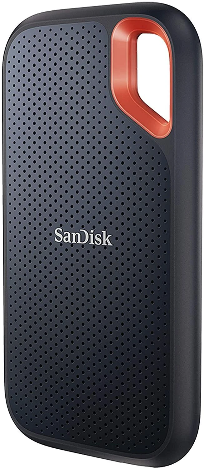 Išorinis kietasis diskas SanDisk Extreme Portable SSD 1TB, SDSSDE61-1T00-G25, Juodas