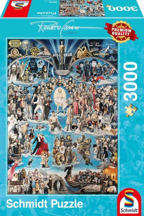 Schmidt Dėlionė 3000 vnt. - Holivudas aprašymas - Prekės nuotrauka