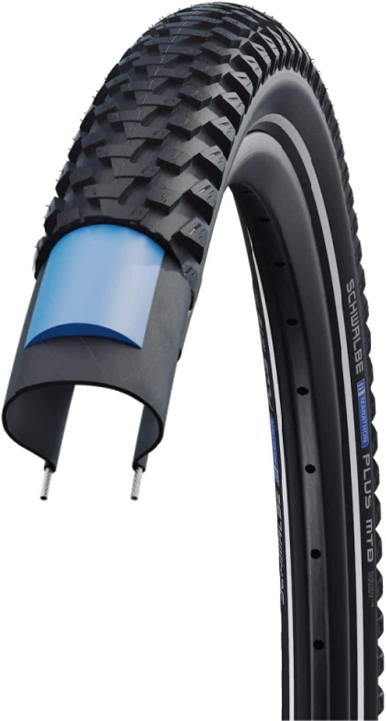 Schwalbe Schwalbe Marathon PLUS MTB, padangos (juodas, klinčeris, ETRTO 54-622)