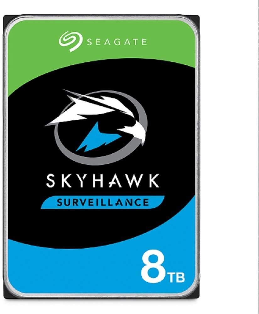 SEAGATE Surveillance Skyhawk 8TB HDD 7200rpm SATA serial ATA 6Gb/s 256MB cache 3.5inch 24x7 long-term usage BLK