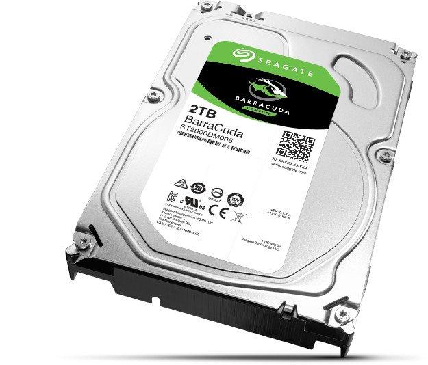 Kiet. diskas Seagate BarraCuda 2TB SATA3