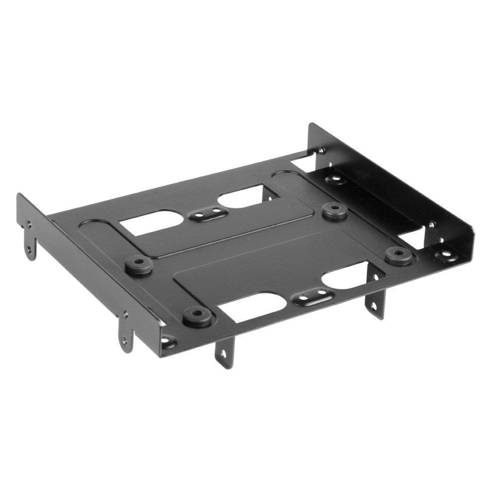 „Sharkoon“ adapteris nuo 5,25 colio iki 4 x 2,5 colio juodas (4044951013319)