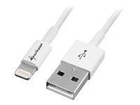 Sharkoon USB į Lightning laidas, baltas