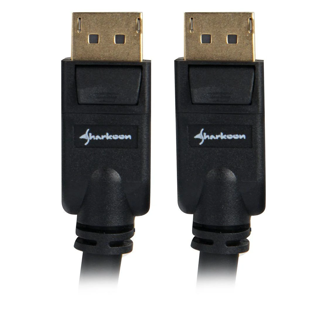 Sharkoon DisplayPort jungtys su logotipu