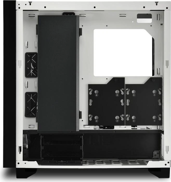 Sharkoon ELITE SHARK CA300H , Big-Tower-case - baltas, 2x gehrtetes Glas