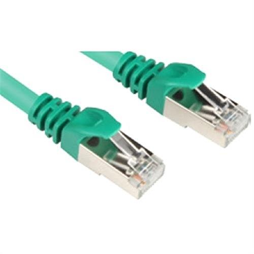 Sharkoon Patchkabel RJ45 Stecker > RJ45 Stecker CAT.6 S/FTP (grün, 1,5 Meter)