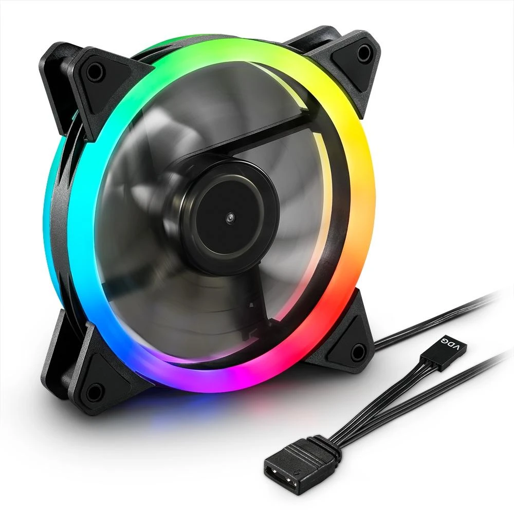 Sharkoon SHARK Blades RGB | 120 mm korpuso ventiliatorius
