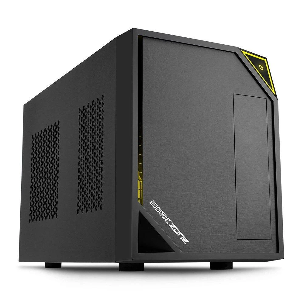 „Sharkoon Shark Zone C10 Mini-ITX1xMetal Juodas“ korpusas