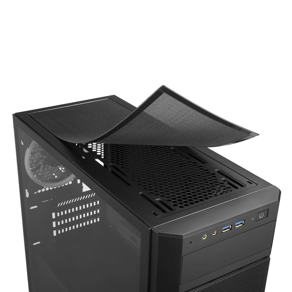 Mini Sharkoon V1000 RGB Juodas
