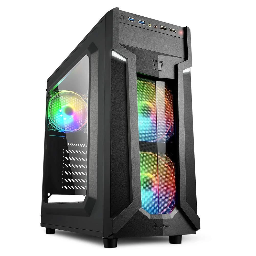 Midi Sharkoon VG6-W RGB ATX