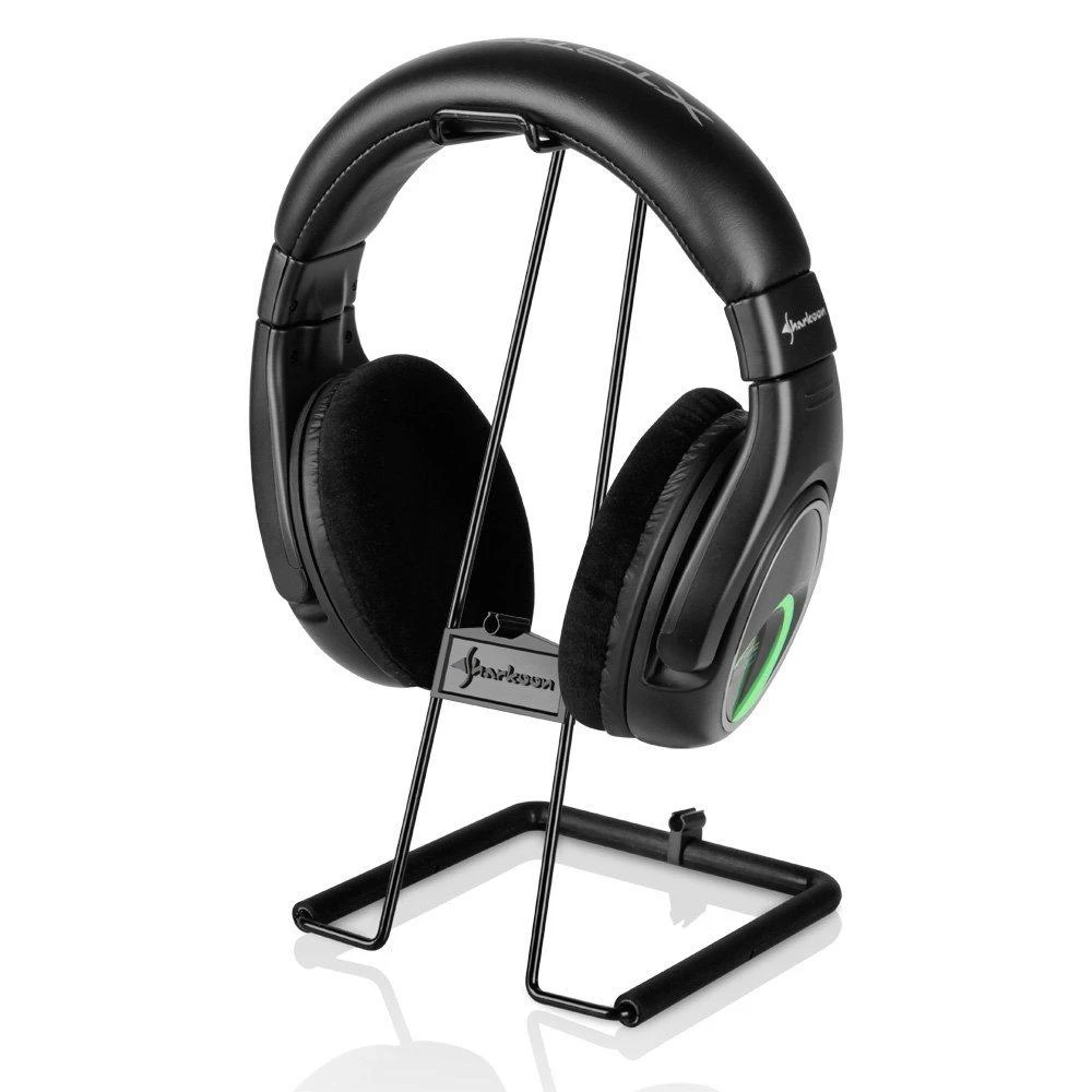 Ausinių stovas Sharkoon X-Rest PRO, Juodas